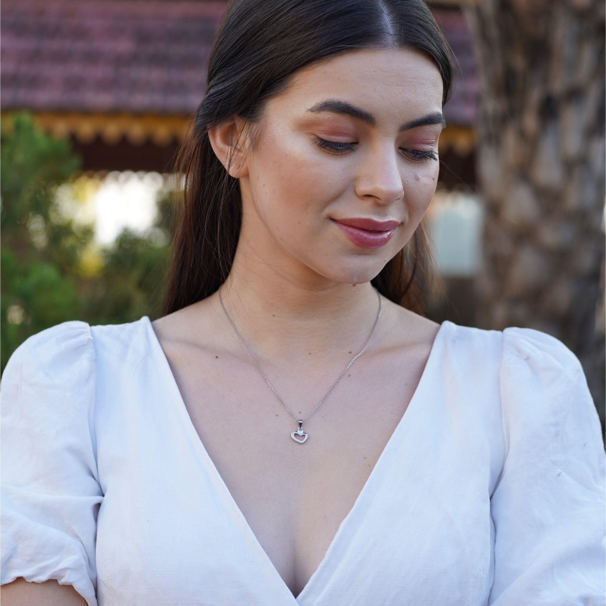 Small Heart Big Love Pendant 925 Silver