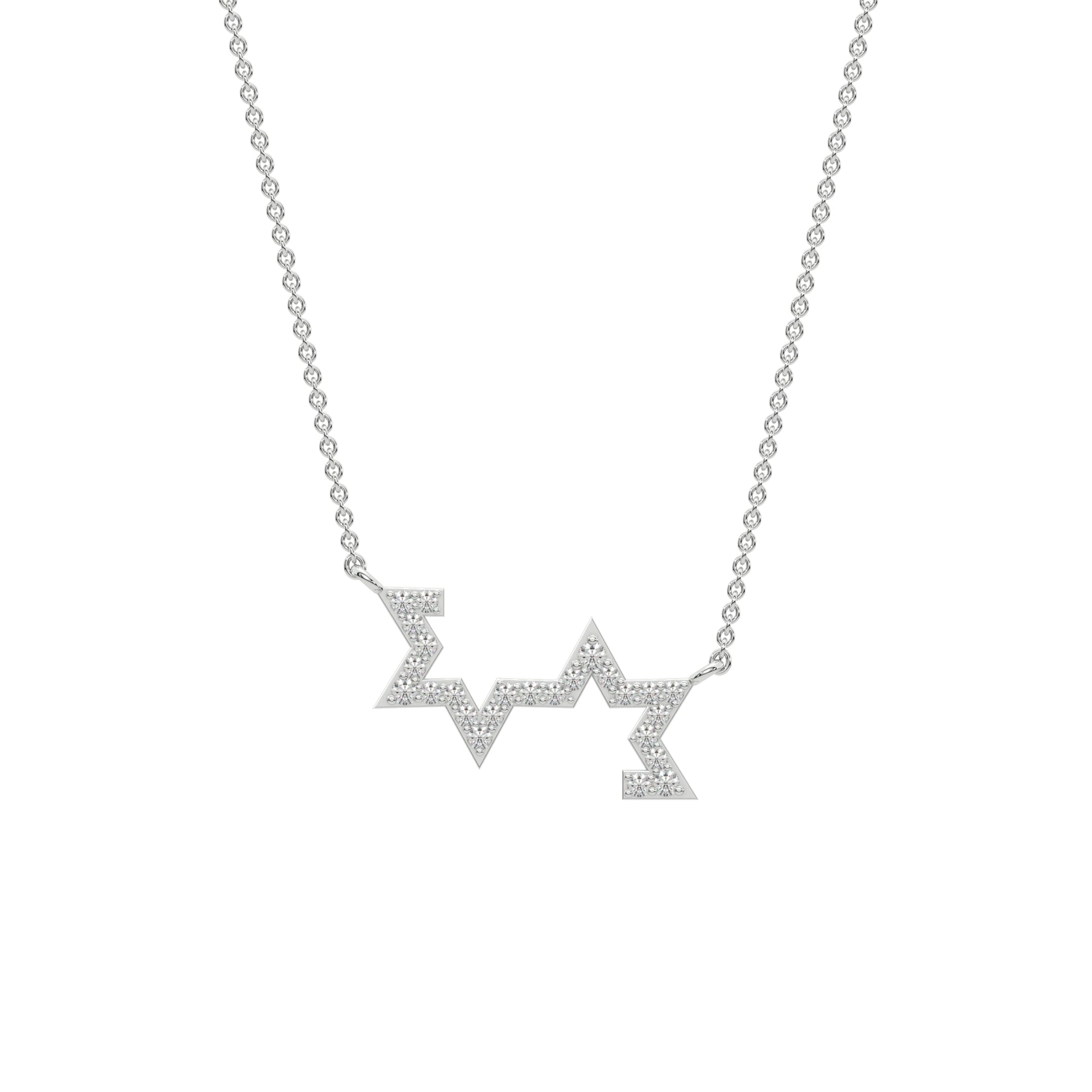 Beautiful Half Star Joint Necklace 925 Silver