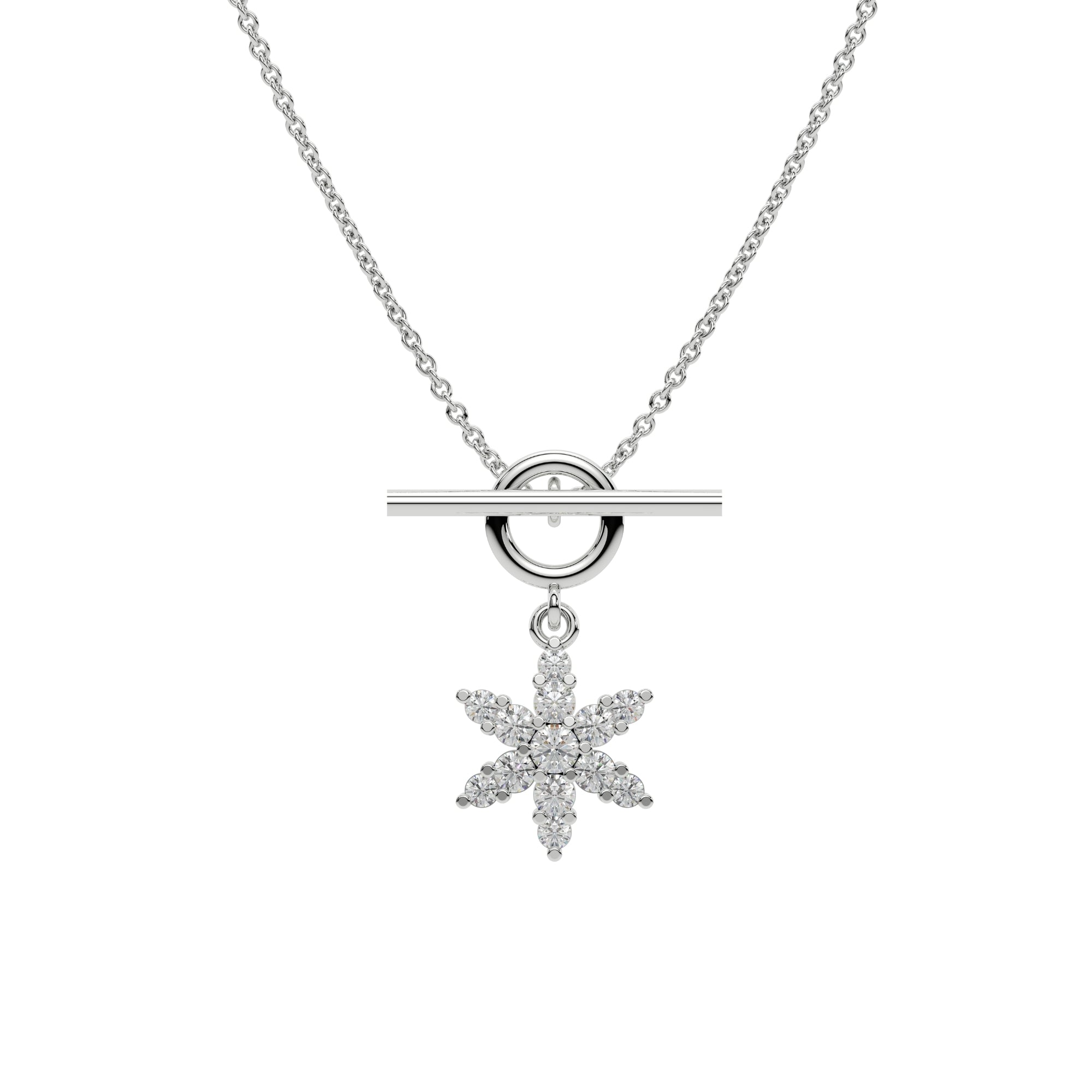 925 Silver Line Star Latkan Pendant