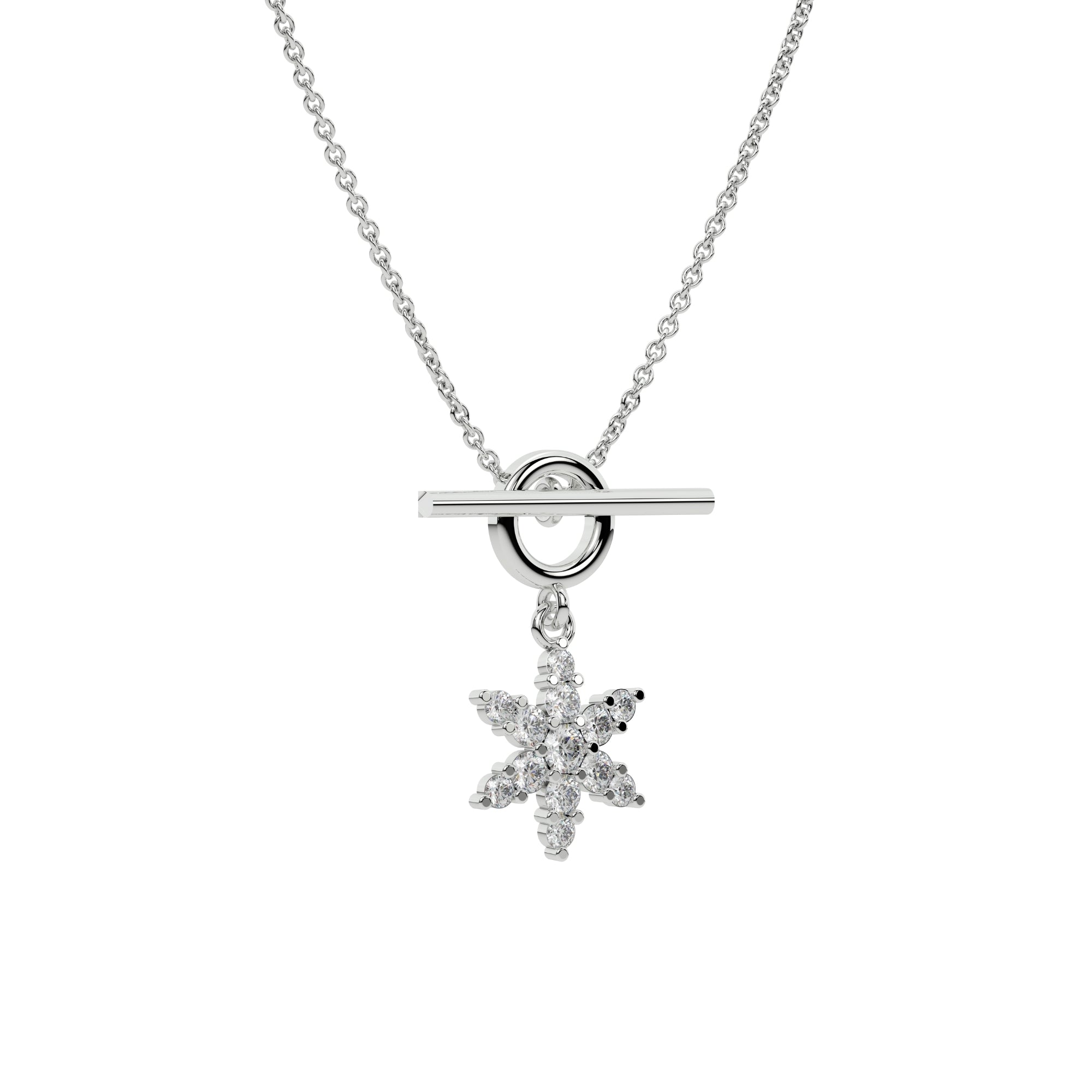 925 Silver Line Star Latkan Pendant