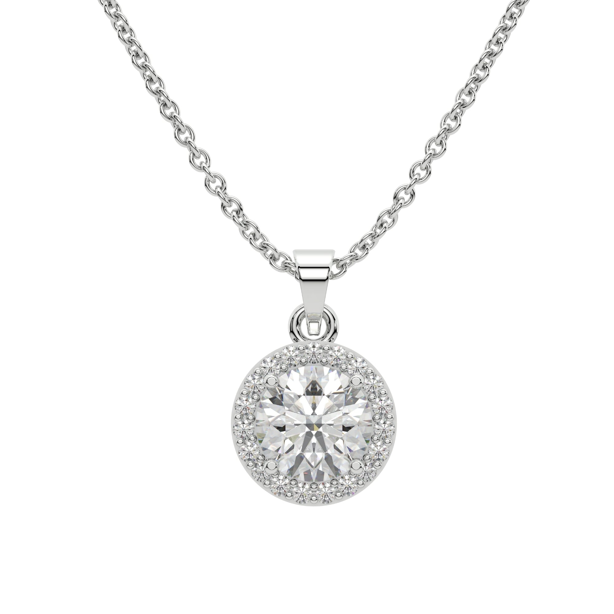 925 Solitaire Silver Modern Pendant