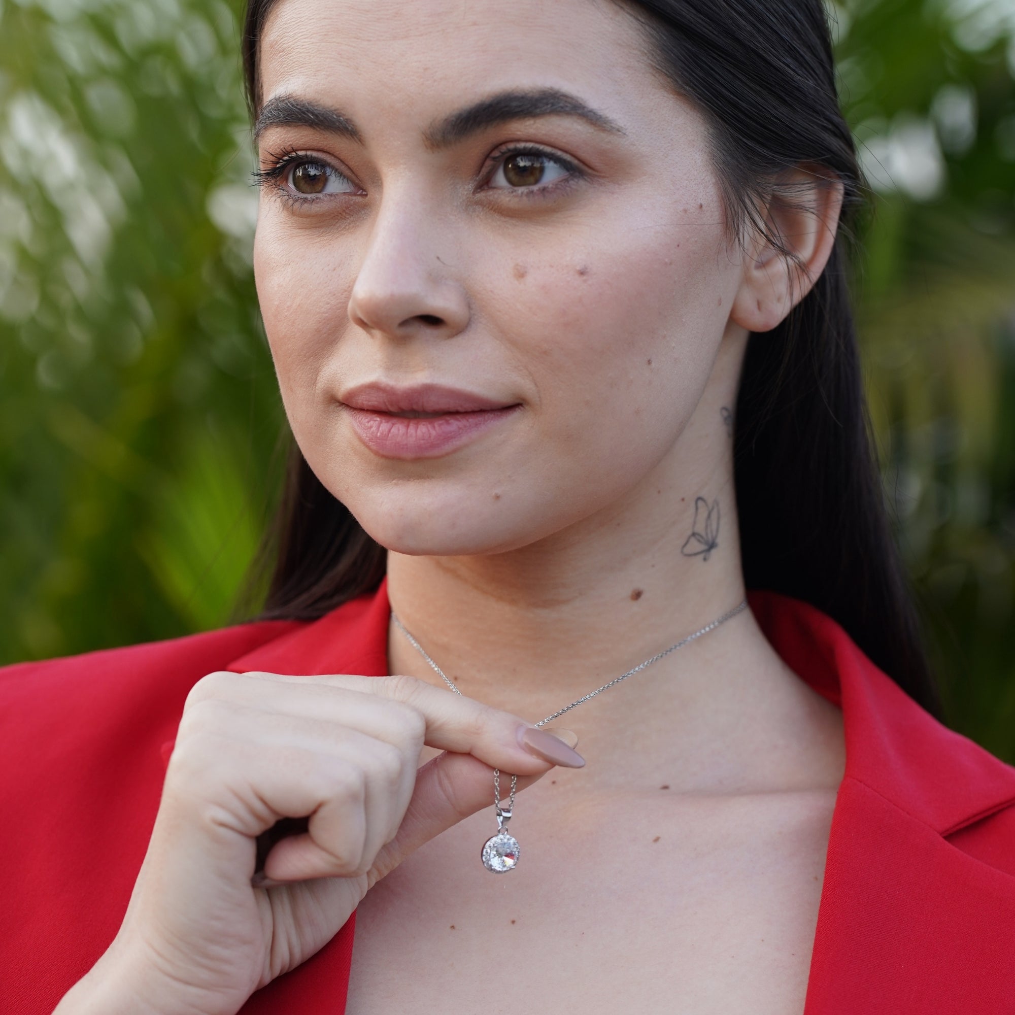 925 Solitaire Silver Modern Pendant