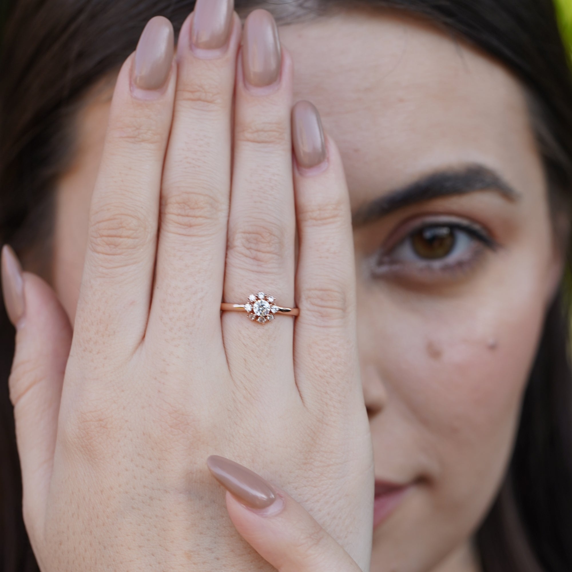 Floral Shape Flower Ring for Women and Girs | 925 Sterling Silver