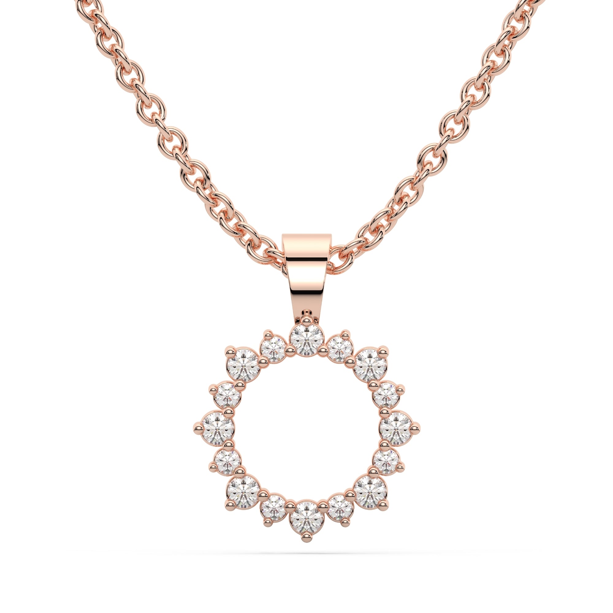 Sunshine Flower Necklace 925 Sterling Silver