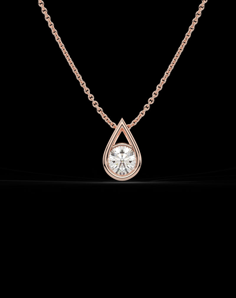 Solitaire Pear Diamond