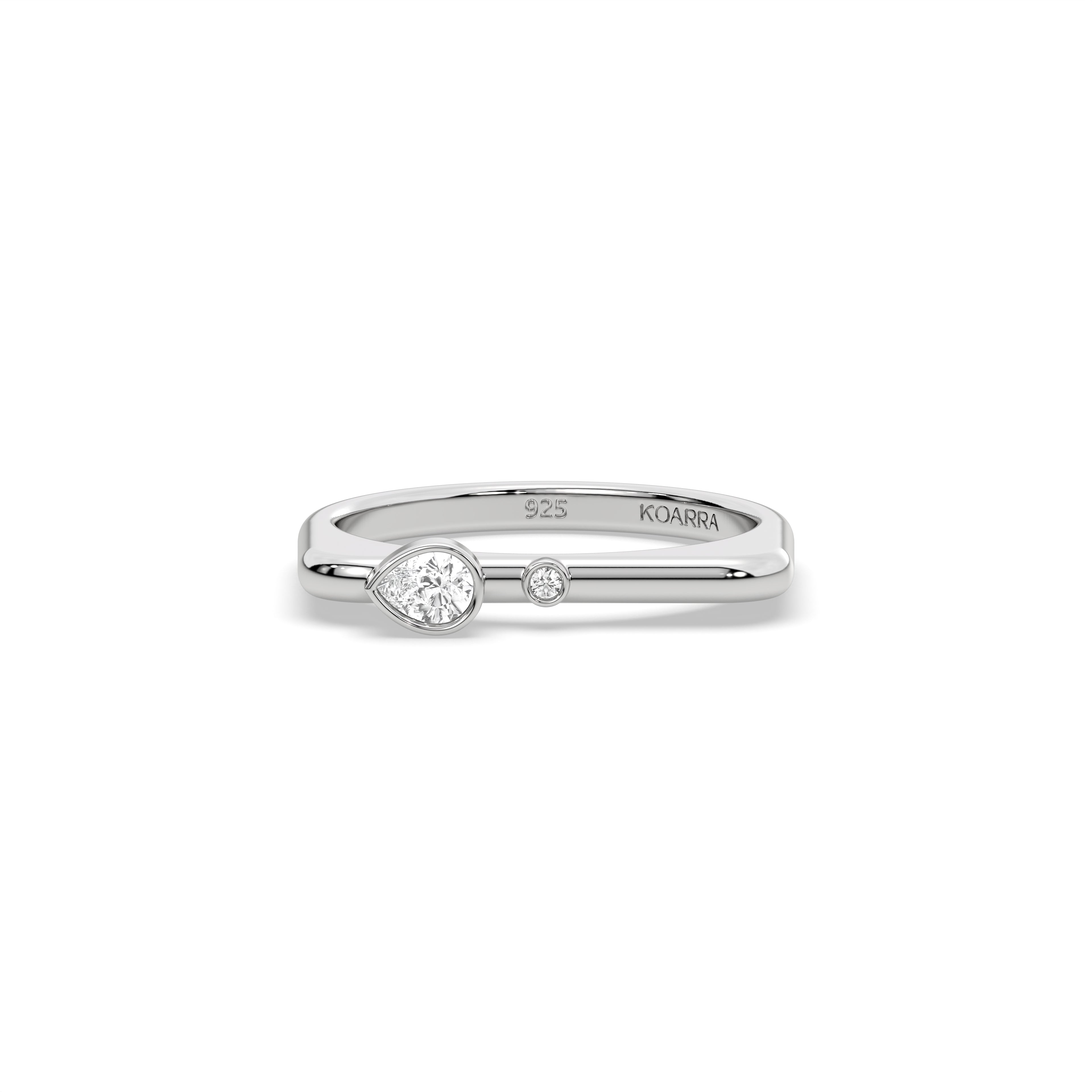 Selene Pear Ring